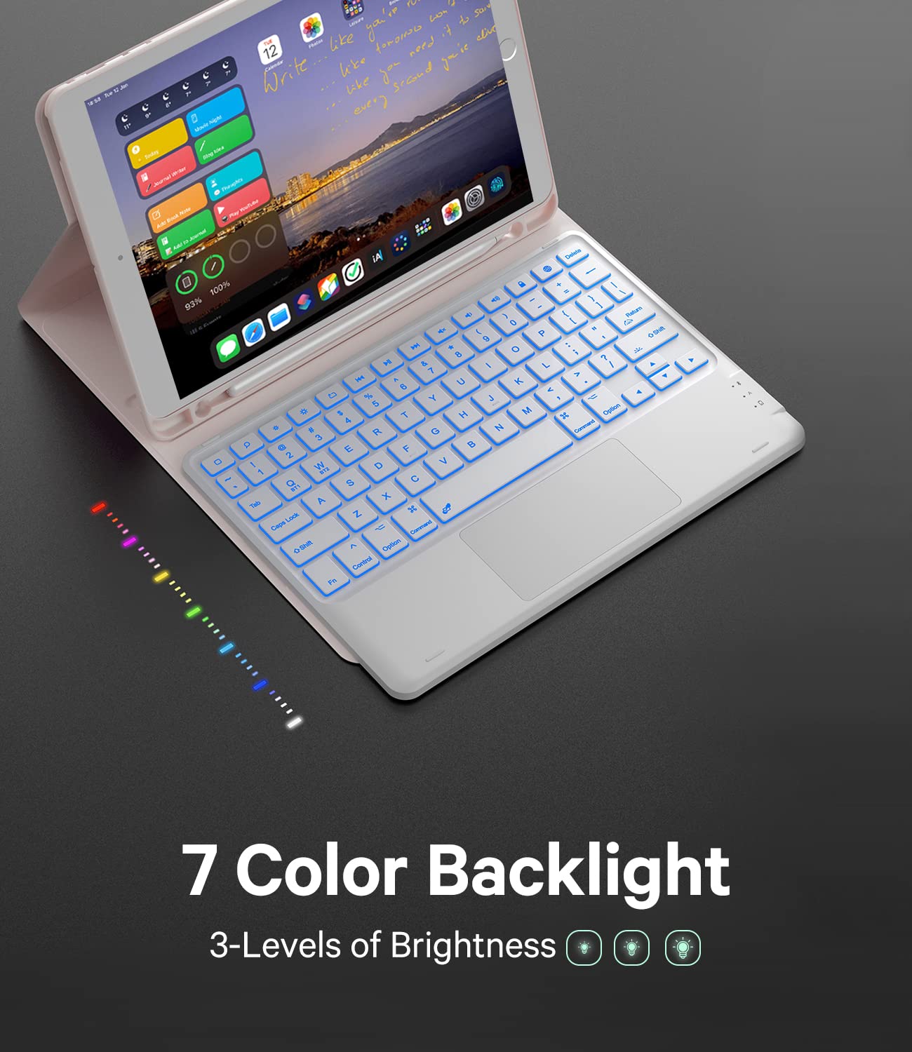 Amazon.co.jp: GreenLaw iPad 9.7インチケース キーボード付き iPad 第